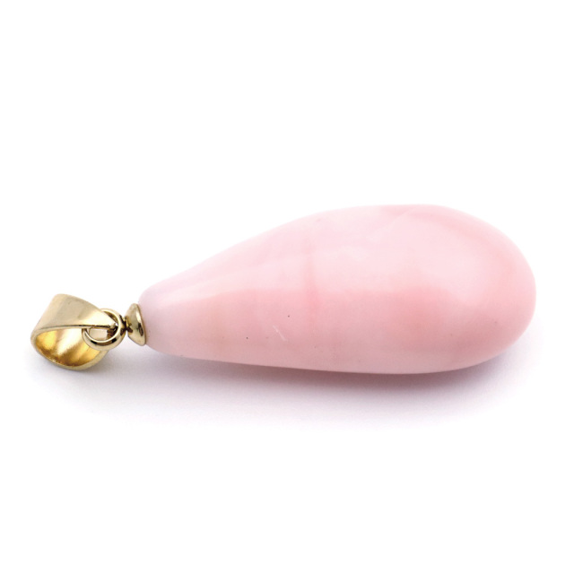 ピンクオパール ペンダント 天然石 ネックレス 1点もの 蛋白石 パワーストーン Pink Opal