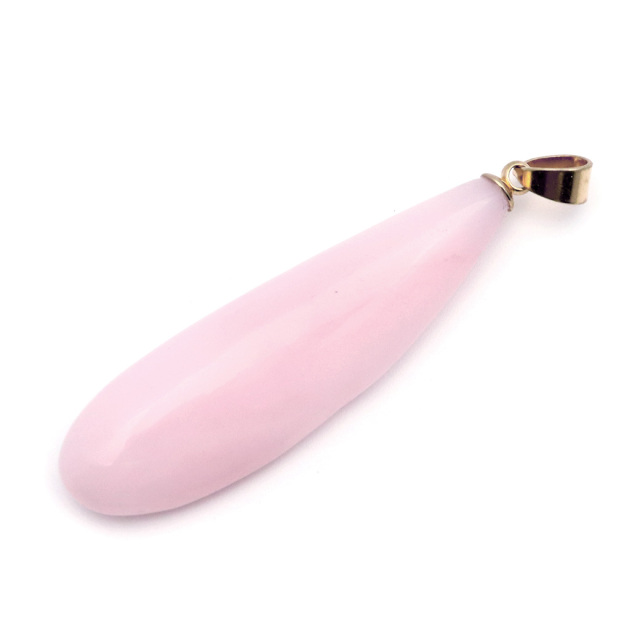 ピンクオパール ペンダント 天然石 ネックレス 1点もの 蛋白石 パワーストーン Pink Opal