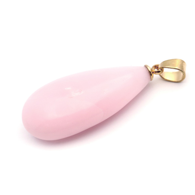 ピンクオパール ペンダント 天然石 ネックレス 1点もの 蛋白石 パワーストーン Pink Opal