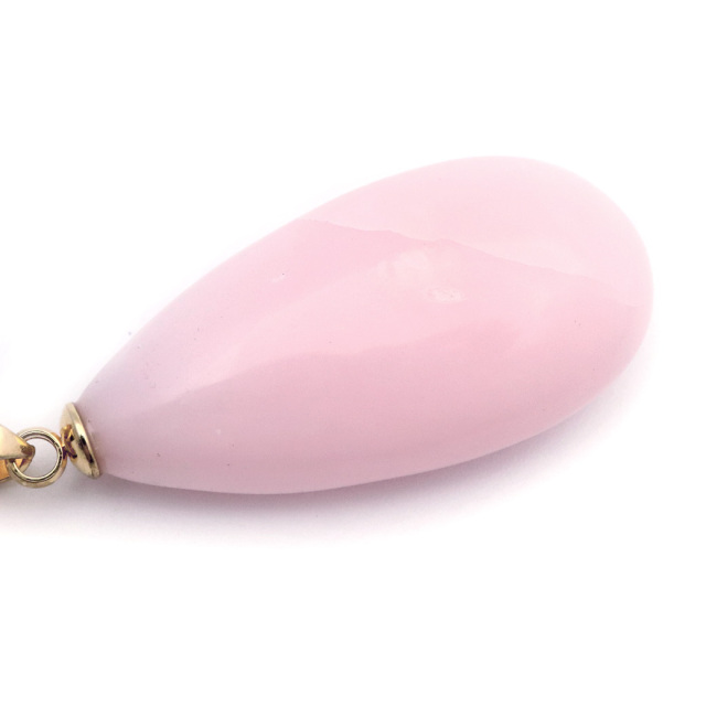ピンクオパール ペンダント 天然石 ネックレス 1点もの 蛋白石 パワーストーン Pink Opal