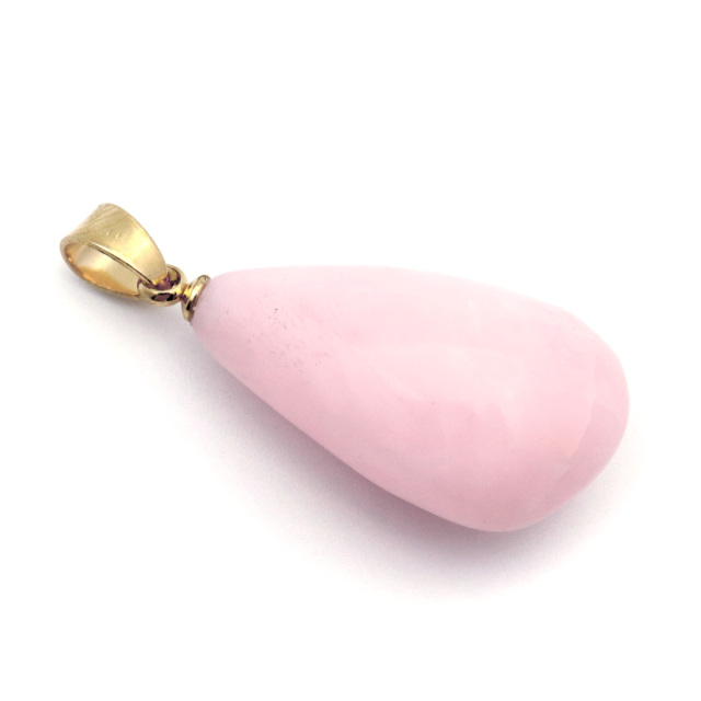 ピンクオパール ペンダント 天然石 ネックレス 1点もの 蛋白石 パワーストーン Pink Opal