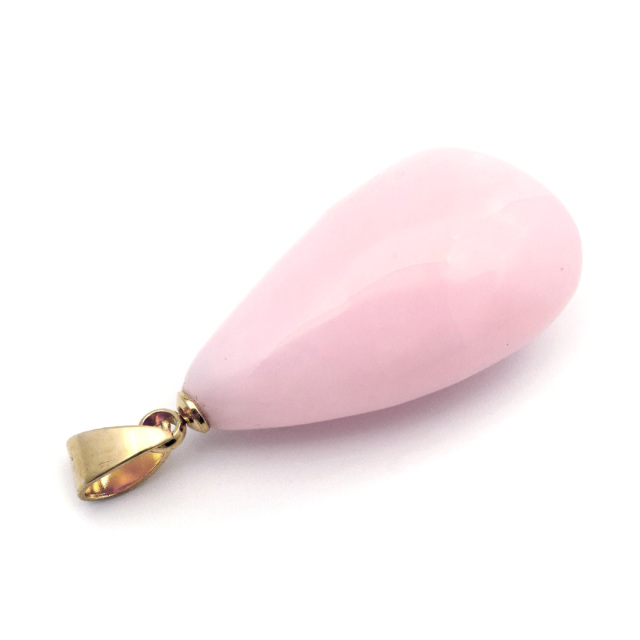 ピンクオパール ペンダント 天然石 ネックレス 1点もの 蛋白石 パワーストーン Pink Opal