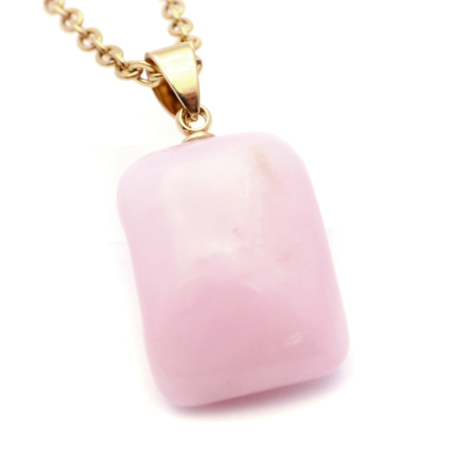ピンクオパール ペンダント トップ 首飾り 天然石 ネックレス 1点もの 蛋白石 パワーストーン Pink Opal 10月 誕生石 スピリチュアル