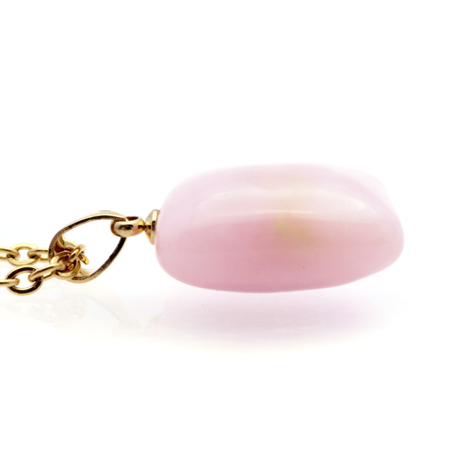 ピンクオパール ペンダント トップ 首飾り 天然石 ネックレス 1点もの 蛋白石 パワーストーン Pink Opal 10月 誕生石 スピリチュアル