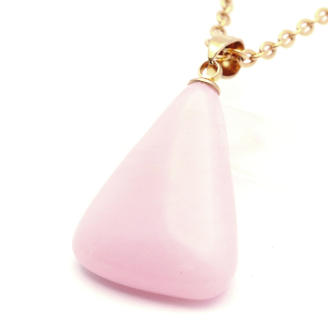 ピンクオパール ペンダント トップ 首飾り 天然石 ネックレス 1点もの 蛋白石 パワーストーン Pink Opal 10月 誕生石 スピリチュアル