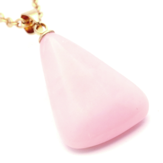 ピンクオパール ペンダント トップ 首飾り 天然石 ネックレス 1点もの 蛋白石 パワーストーン Pink Opal 10月 誕生石 スピリチュアル