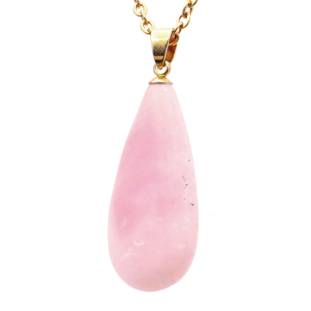 ピンクオパール ペンダント トップ 首飾り 天然石 ネックレス 1点もの 蛋白石 パワーストーン Pink Opal 10月 誕生石 スピリチュアル