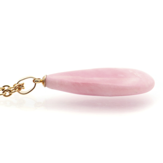 ピンクオパール ペンダント トップ 首飾り 天然石 ネックレス 1点もの 蛋白石 パワーストーン Pink Opal 10月 誕生石 スピリチュアル