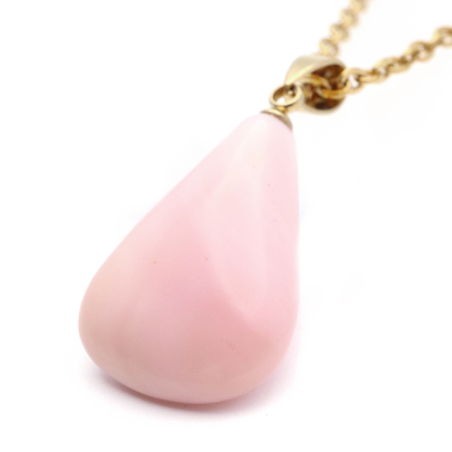 ピンクオパール ペンダント トップ 首飾り 天然石 ネックレス 1点もの 蛋白石 パワーストーン Pink Opal 10月 誕生石 スピリチュアル