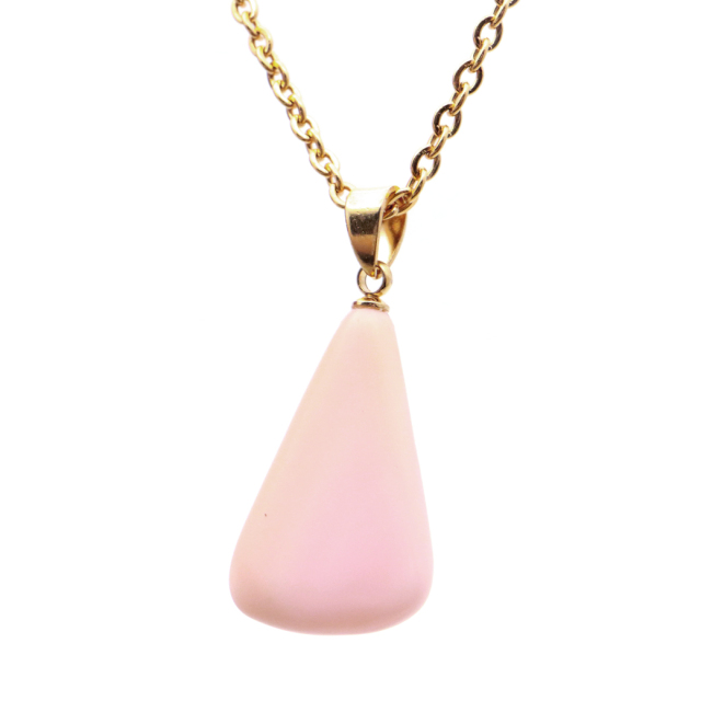 ピンクオパール ペンダント トップ 首飾り 天然石 ネックレス 1点もの 蛋白石 パワーストーン Pink Opal 10月 誕生石 スピリチュアル