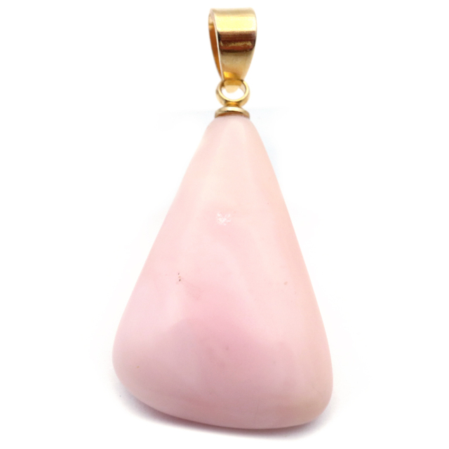 ピンクオパール ペンダント トップ 首飾り 天然石 ネックレス 1点もの 蛋白石 パワーストーン Pink Opal 10月 誕生石 スピリチュアル