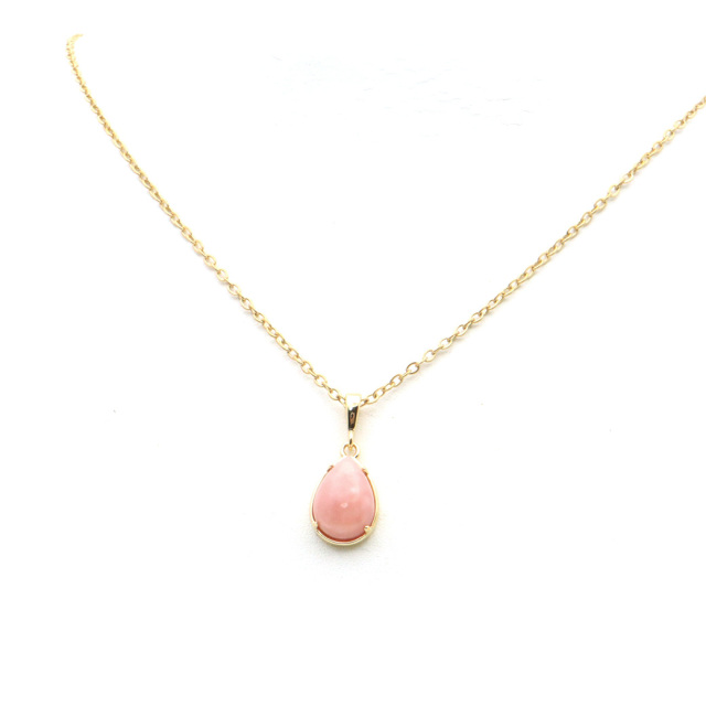 ピンクオパール ペンダント レディース オーストラリア産 AA アクセサリー ネックレス opal 1点もの  天然石 パワーストーン 10月