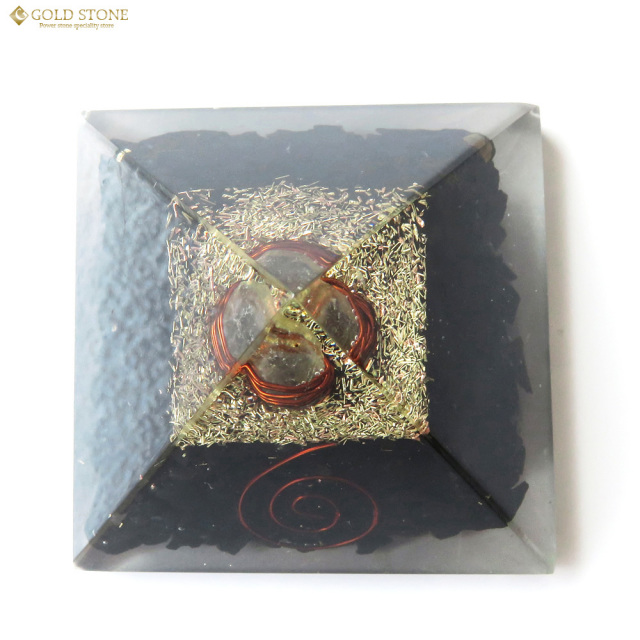 天然石使用 オルゴナイトピラミッド 大人気スピリチュアルグッズ