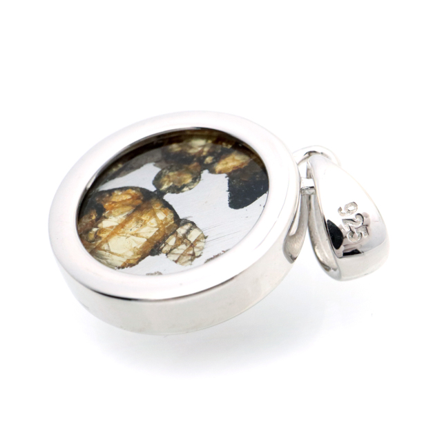 １点のみ　パラサイト隕石 一点モノ 一点もの 宇宙 ギャラクシー 星 石鉄隕石 橄欖石 奇跡