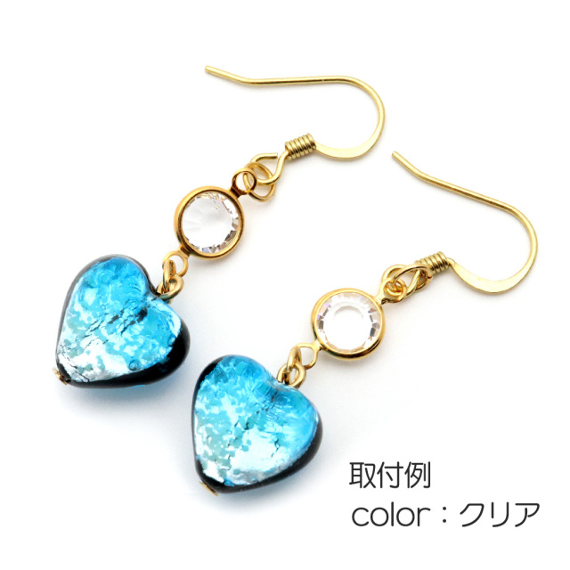 つなぎ パーツ ストーンフレーム コネクターパーツ 2個売り カン付き アクセサリー パーツ 金具 材料 ハンドメイド 手作り