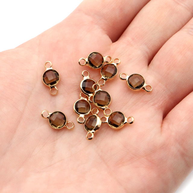 つなぎ パーツ ストーンフレーム コネクターパーツ 2個売り カン付き アクセサリー パーツ 金具 材料 ハンドメイド 手作り