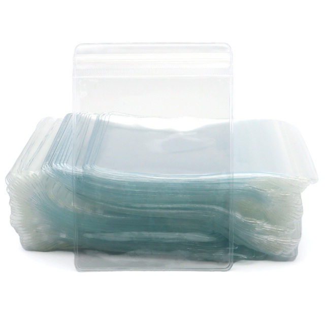 極厚 チャック付き袋 厚手 100枚入り 9 x 13cm Mサイズ 透明 プラスチックバッグ 業務用 アクセサリー 保管 収納 丈夫 ジュエリー用