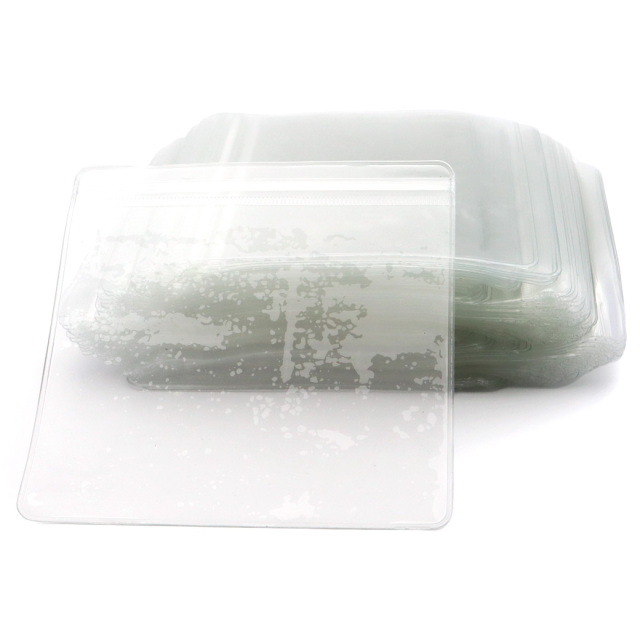 極厚 チャック付き袋 厚手 100枚入り 13 x 13cm WIDEサイズ 透明 プラスチックバッグ 業務用 アクセサリー 保管 収納 丈夫 ジュエリー用