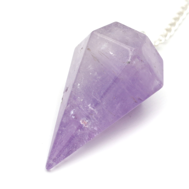 ペンデュラム アメジスト 紫水晶 ダウジング 天然石 ヒーリング フーチ 振り子 2月 誕生石 パワーストーン Amethyst