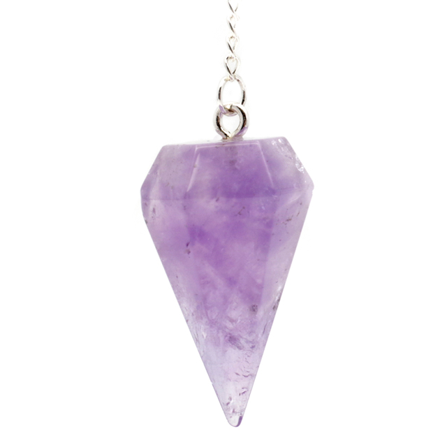 ペンデュラム アメジスト 紫水晶 ダウジング 天然石 ヒーリング フーチ 振り子 2月 誕生石 パワーストーン Amethyst