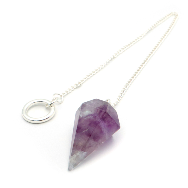 ペンデュラム フローライト 蛍石 ダウジング 天然石 ヒーリング フーチ 振り子 レインボーフローライト Fluorite