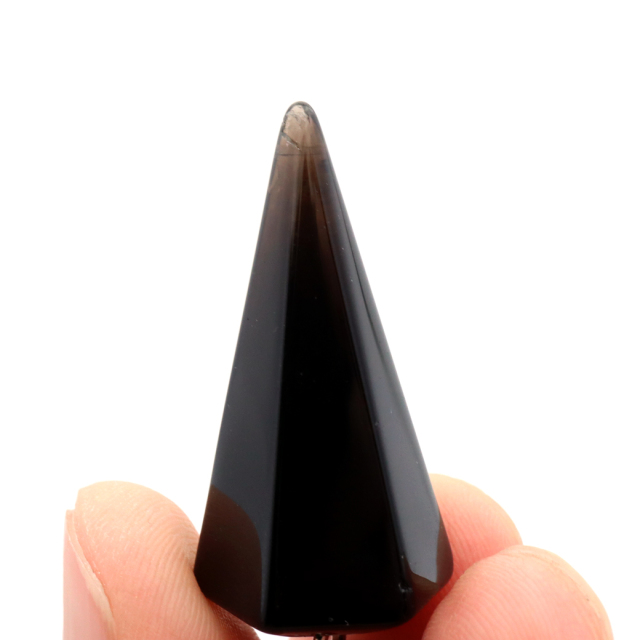 ペンデュラム モリオン ダウジング 天然石 クリスタル ヒーリング フーチ 振り子 本物 黒水晶 パワーストーン スピリチュアル