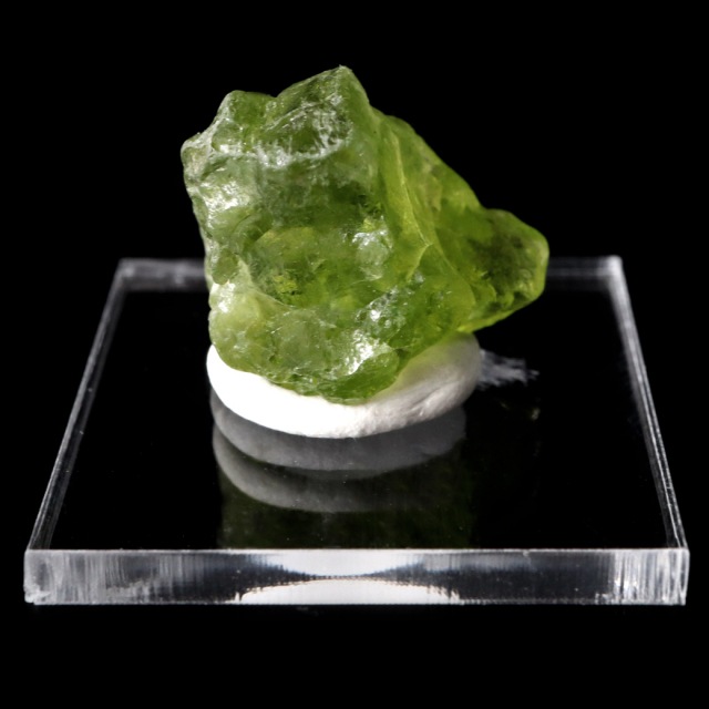 ペリドット 原石 アリゾナ州産 1点もの 宝石質 加工用 台付き 標本 ツーソン展示会商品 橄欖石 鉱物 結晶 天然石 8月 誕生石