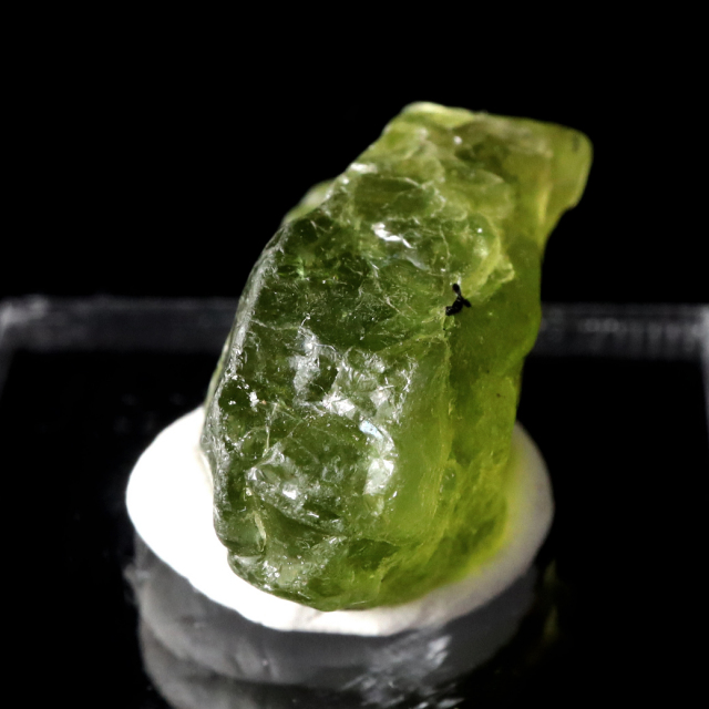 ペリドット 原石 アリゾナ州産 1点もの 宝石質 加工用 台付き 標本 ツーソン展示会商品 橄欖石 鉱物 結晶 天然石 8月 誕生石
