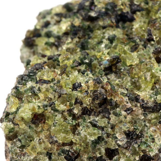 ペリドット 原石 ノルウェー産 1点もの 母岩付き 標本 ツーソン展示会商品 橄欖石 鉱物 結晶 天然石