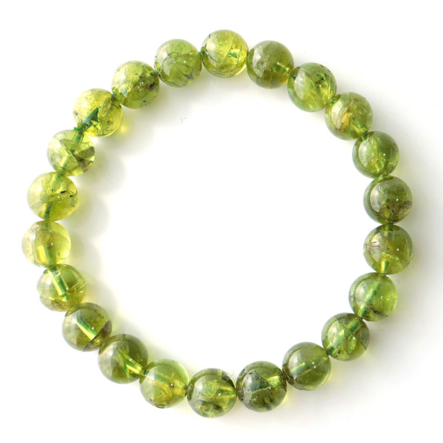 ペリドット ブレスレット 希少な大粒 8月 誕生石
