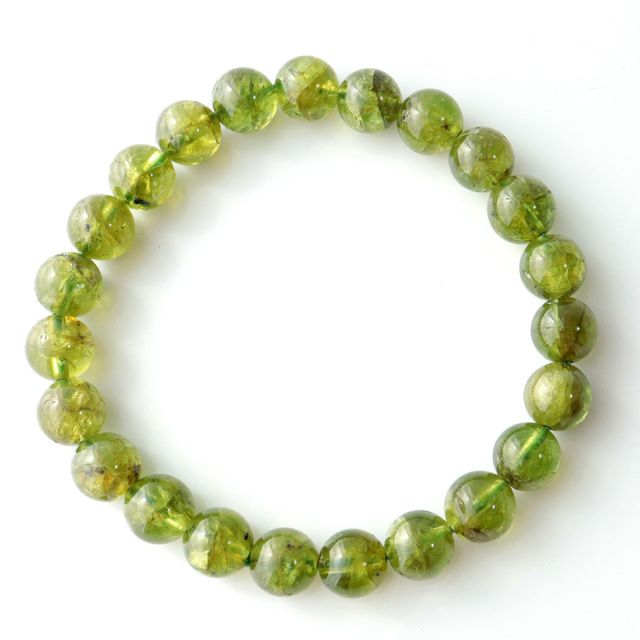 ペリドット ブレスレット 希少な大粒 8月 誕生石