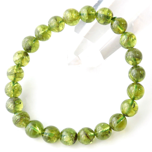 ペリドット ブレスレット 希少な大粒 8月 誕生石