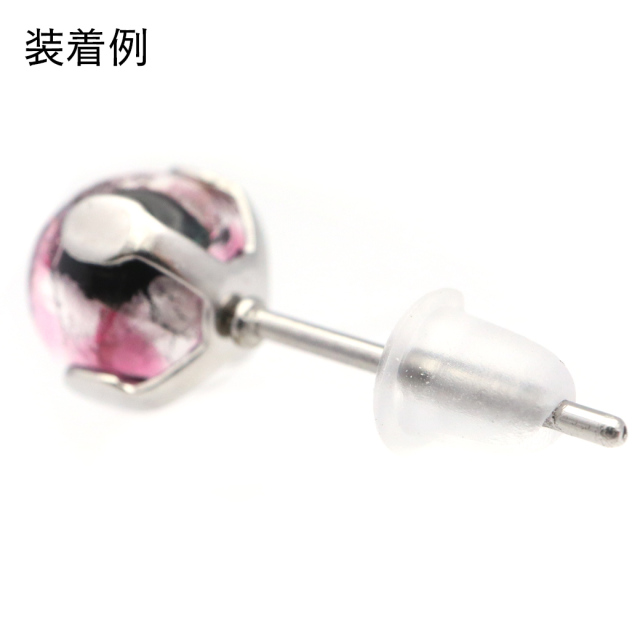 ピアス キャッチ シリコン 落ちない 100個 セット 50ペア Sサイズ アクセサリー パーツ 金具 材料