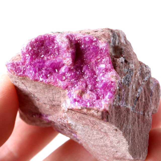 クリソコラ コバルトカルサイト コンゴ ピンク コバルトカルサイト 原石 コンゴ産 約64g 1点もの 発色