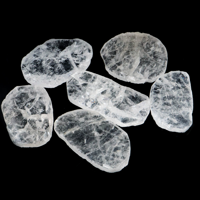 水晶 クリスタルクォーツ スライス 原石 ナチュラル 浄化 プレート