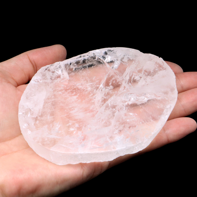 水晶 クリスタルクォーツ スライス 原石 ナチュラル 浄化 プレート ブラジル産 ロッククリスタル コースター おしゃれ