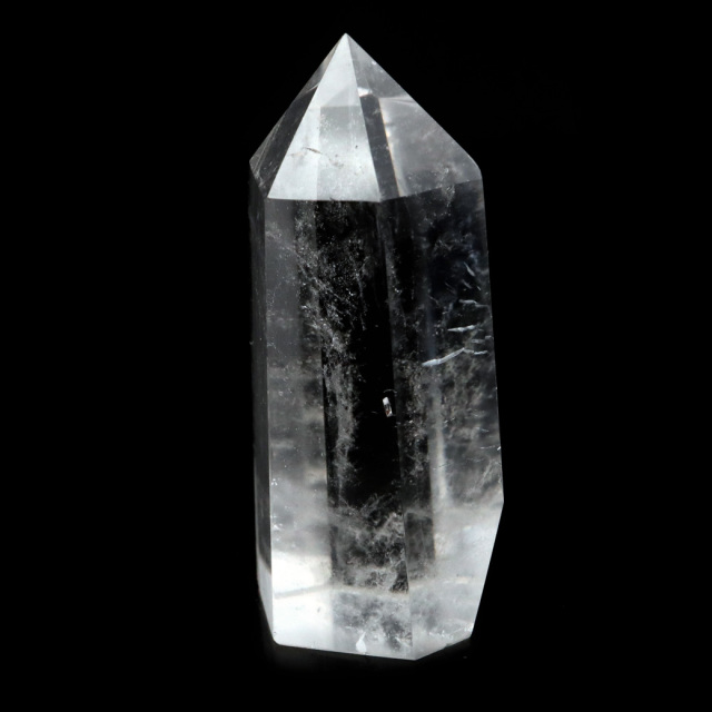 天然 水晶 六角柱 ポイント Sサイズ 高さ 5cm前後 1個売り  研磨磨き 浄化 ヒーリング 天然石 ブラジル産 天然石 パワーストーン
