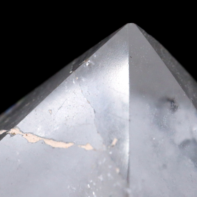水晶 ポイント 底切り ロッククリスタル 原石 ブラジル産 天然石 1点物 パワーストーン 浄化 ヒーリング 置き物 4月 誕生石