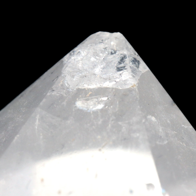 水晶 ポイント 底切り ロッククリスタル 原石 ブラジル産 天然石 1点物 パワーストーン 浄化 ヒーリング 置き物 4月 誕生石