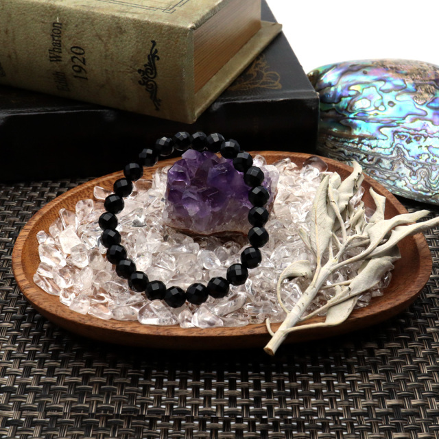 ホワイトセージ 浄化 4点セット 天然 水晶 さざれ 皿 アメジスト クラスター 原石 初心者 入門キット ブレスレットやネックレスの浄化に