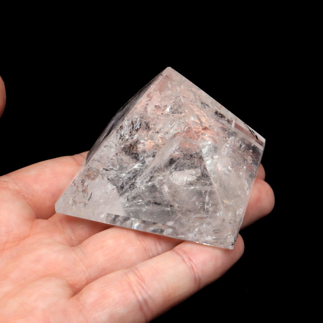 レムリアンシード ピラミッド Lサイズ 1点もの 145g 天然石 ブラジル バイーア州産 証明書付き 水晶 クリスタル 浄化 ヒーリング