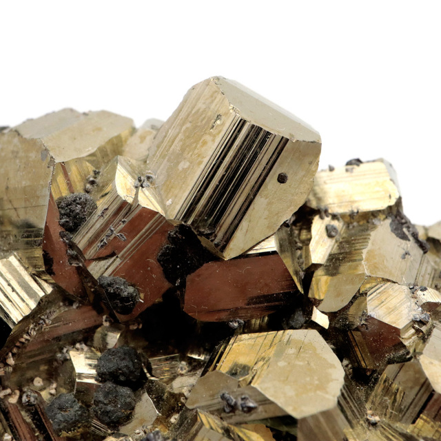 パイライト 原石 AAA 約150g ペルー産 1点もの 黄鉄鉱 pyrite