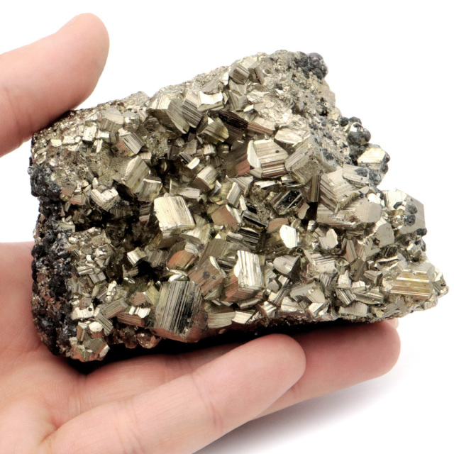 パイライト 原石 AAA ペルー産 1点もの 黄鉄鉱 pyrite パワーストーン 天然石