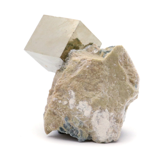 パイライト 原石 母岩付き スペイン ナバフン産 キュービック 結晶 1点もの 黄鉄鉱 pyrite パワーストーン 天然石