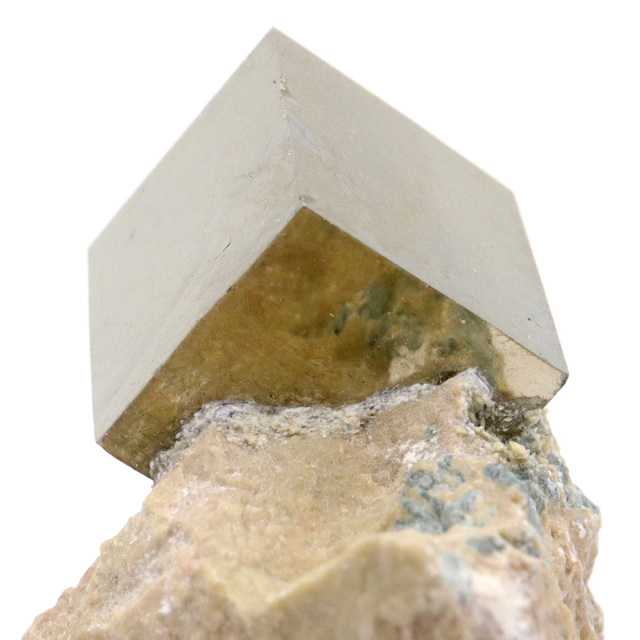 パイライト 原石 母岩付き スペイン ナバフン産 キュービック 結晶 1点もの 黄鉄鉱 pyrite パワーストーン 天然石