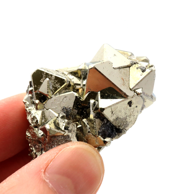 パイライト 原石 オクタグラム AAA ペルー産 1点もの ツーソン展示会商品 黄鉄鉱 pyrite パワーストーン 天然石