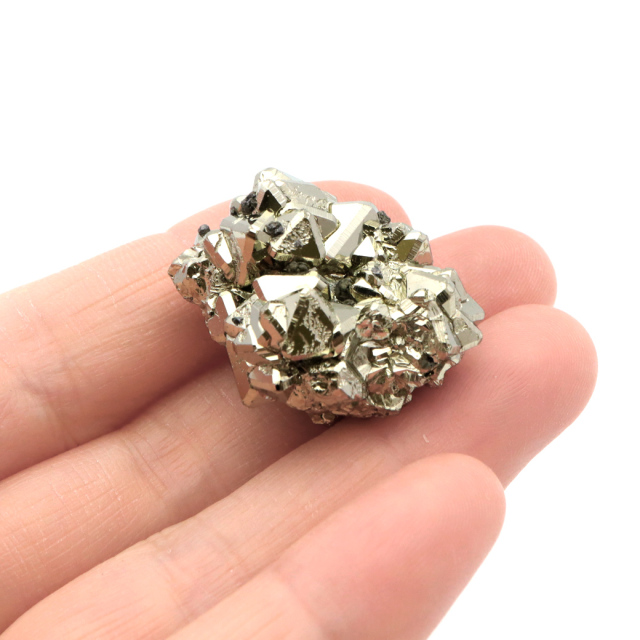 パイライト 原石 オクタグラム AAA ペルー産 1点もの ツーソン展示会商品 黄鉄鉱 pyrite パワーストーン 天然石
