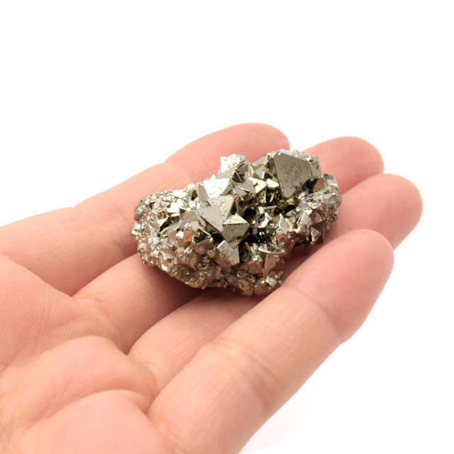 パイライト 原石 オクタグラム AAA ペルー産 1点もの ツーソン展示会商品 黄鉄鉱 pyrite パワーストーン 天然石