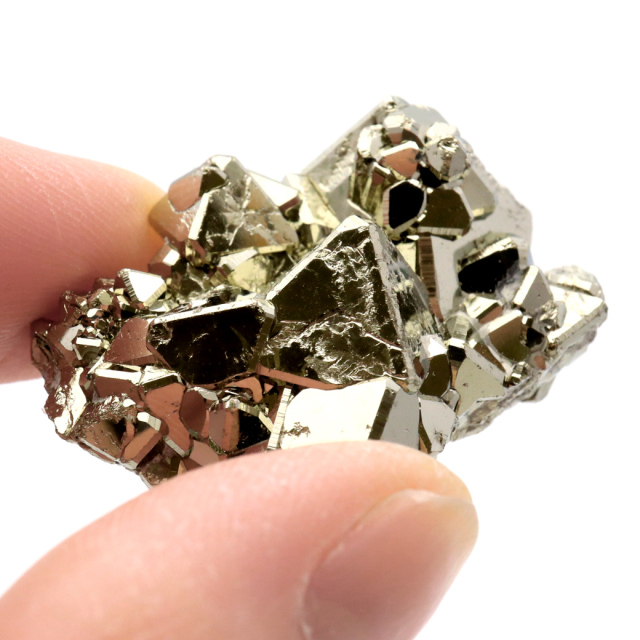 パイライト 原石 オクタグラム AAA ペルー産 1点もの ツーソン展示会商品 黄鉄鉱 pyrite パワーストーン 天然石