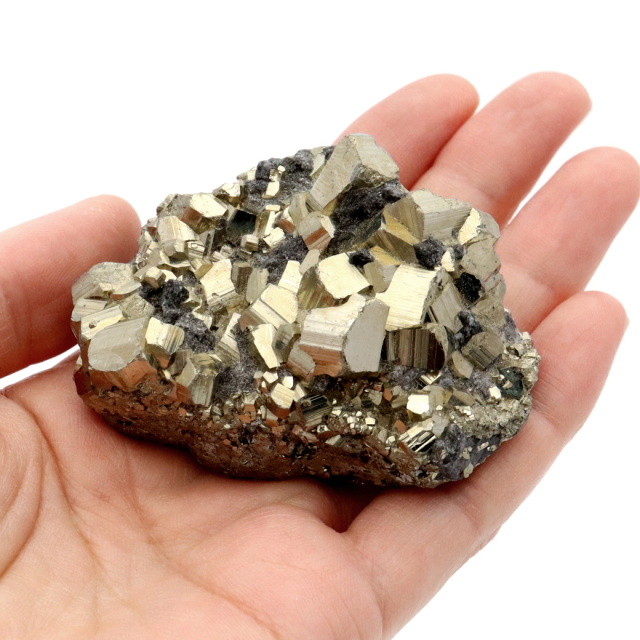 パイライト 原石 AAA ペルー産 1点もの 黄鉄鉱 pyrite パワーストーン 天然石